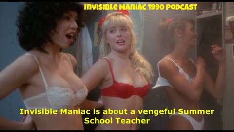 Invisible Maniac 1990 | VHS 4k Podcast Review Promo