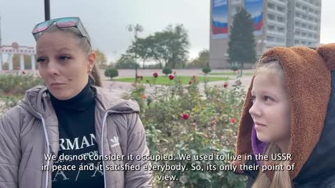 johnnyjamesmiller spoke to this 15 year old girl in Melitopol.