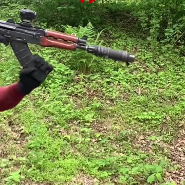 AK47 Suppressed Supersonic VS Subsonic. Can you tell the difference?