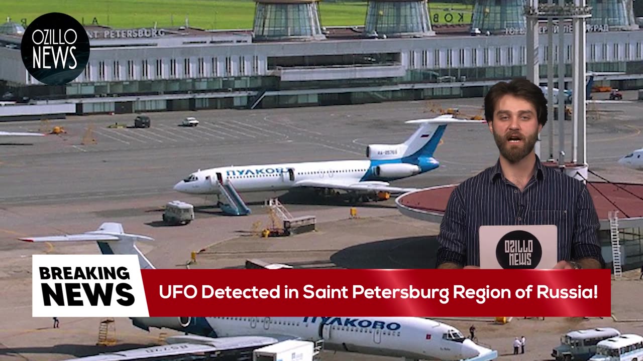 3 MINUTES AGO! Alarm in the Kremlin! UFO Detected in Saint Petersburg Region of Russia!