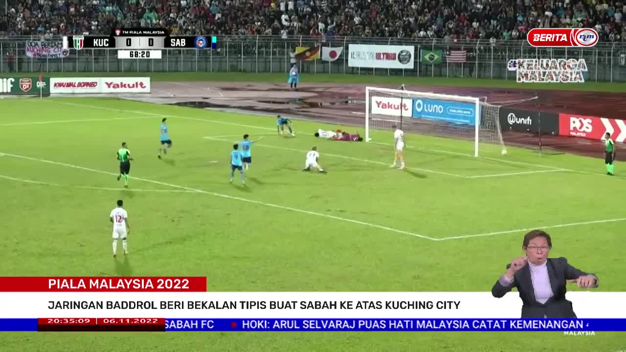 Gol Pertama Badrol Dalam Piala Malaysia 2022 | Uitm Fc Vs Sabah Fc