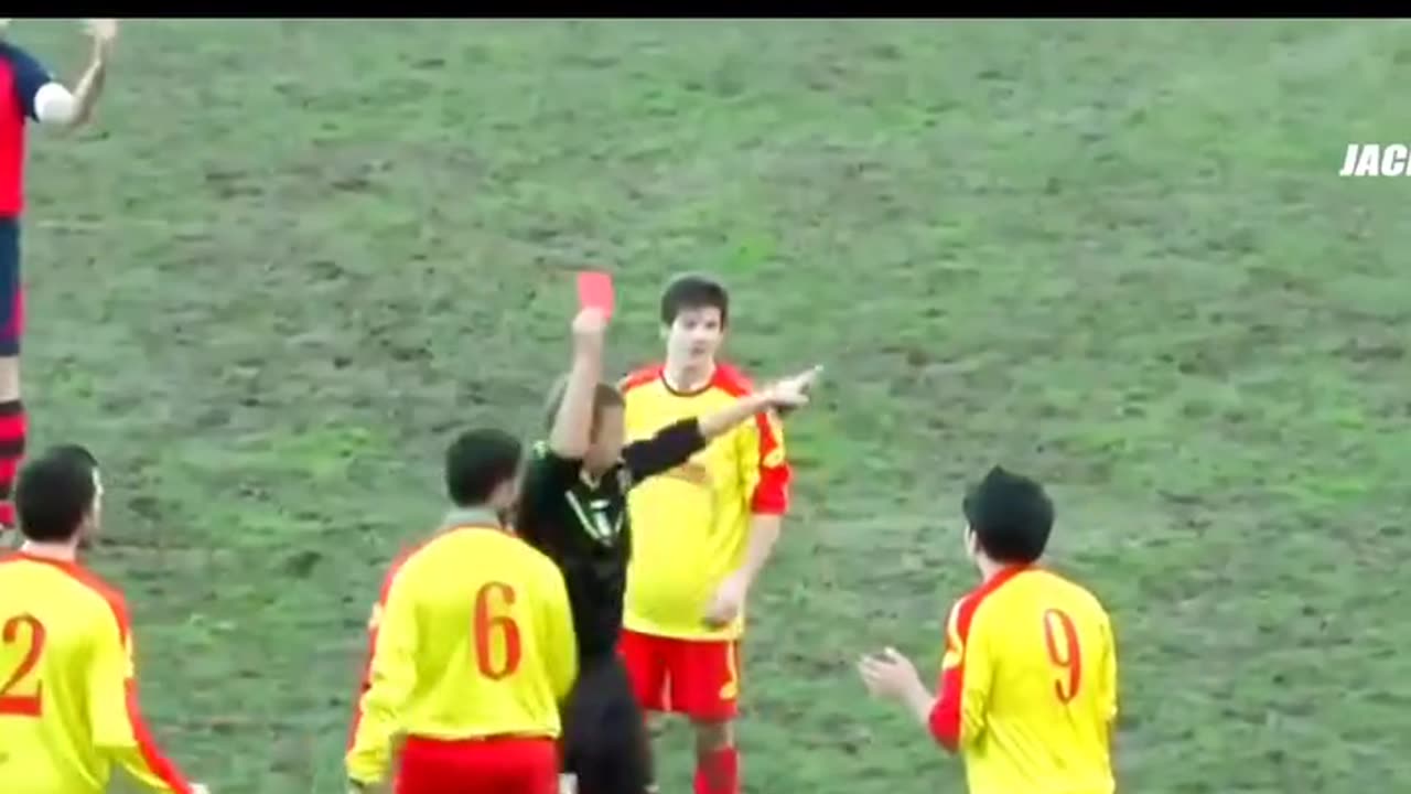 Craziest Red Cards In Football