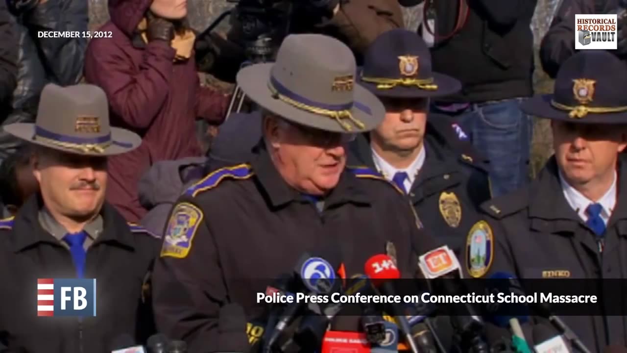The Broken Glass At The Front Of Sandy Hook School - 2013