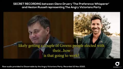 Secret call recording re the Australian election