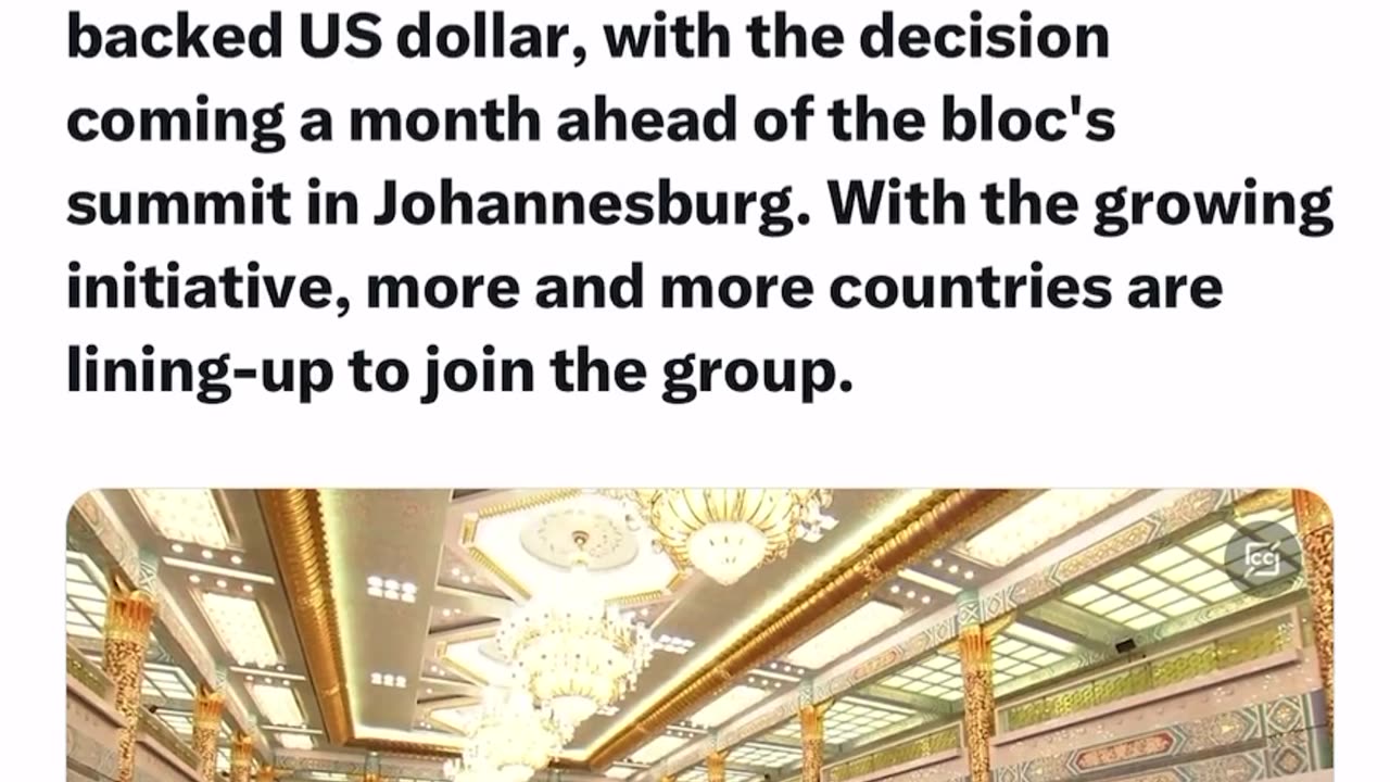 BRICS to Introduce New Currency Backed by Gold