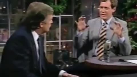Donald J Trump on the David Letterman Show 1987