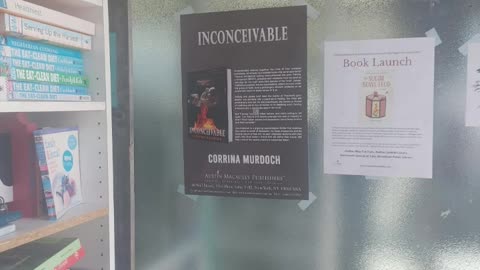 Authors Supporting Local: Inconceivable Now in Dartmouth Bookstore