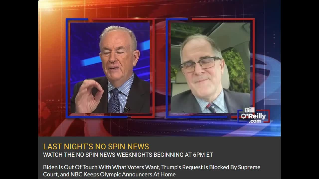 Bill O'Reilly 2022-01-20 Phill Kline Zuckerberg Dollars Voting In 2020 Voter Navigators