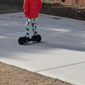 Hoverboard kid