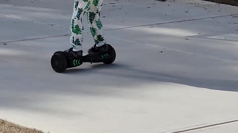 Hoverboard kid