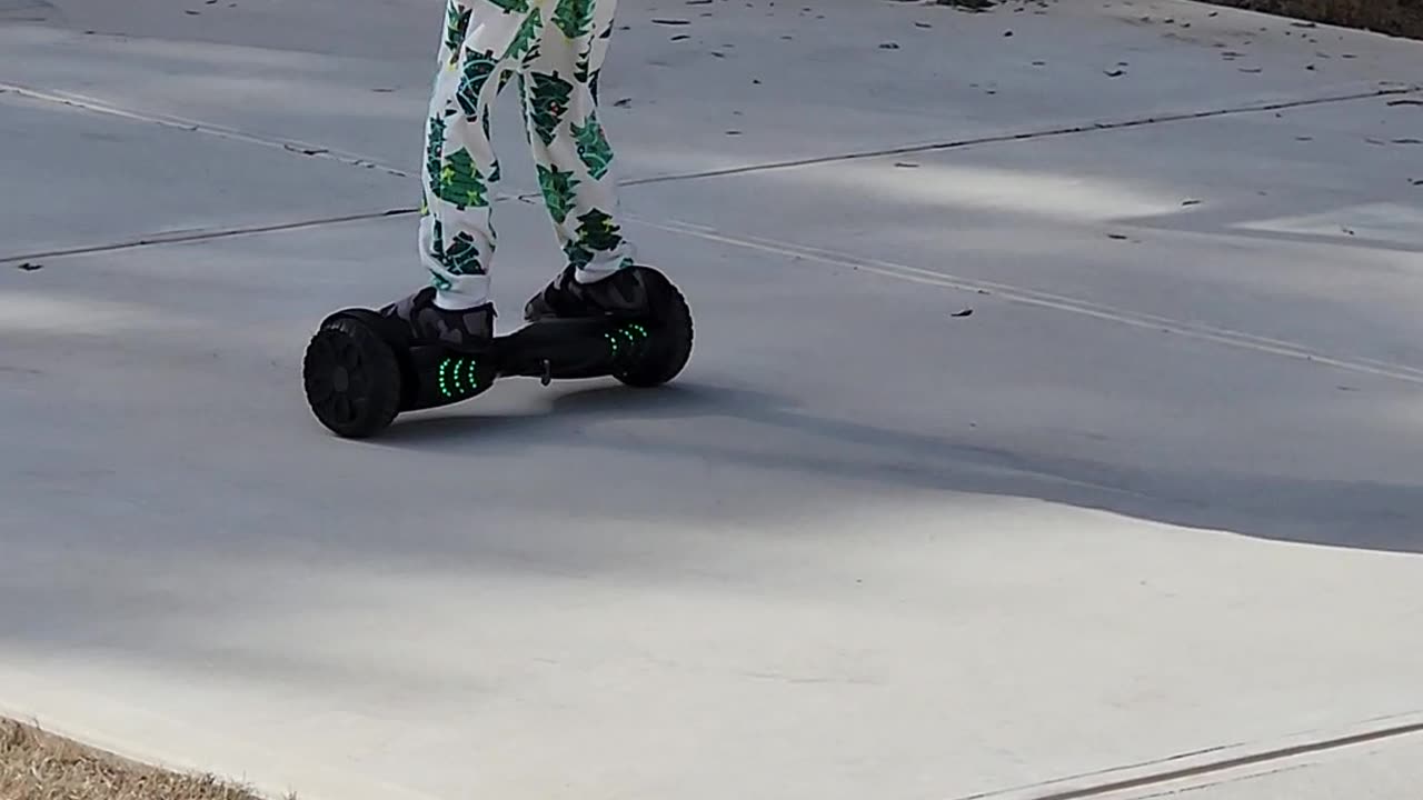 Hoverboard kid