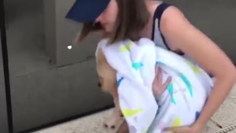 Baby and His Mom