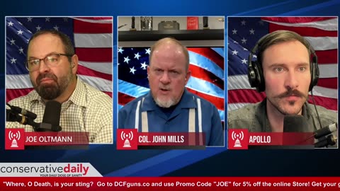 Conservative Daily Shorts: We Have Power When We Stand Together-We Need To Focus- w Col. John Mills
