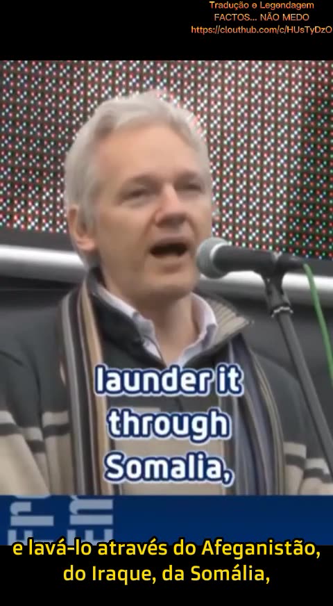 📢JULIAN ASSANGE: JÁ NÃO EXISTE SOCIEDADE📢