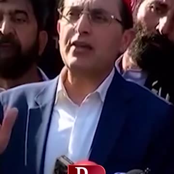 New PTI Chairman #BarristerGoharAli #shortsvideo #viralvideo #reels #statement #statement #pti