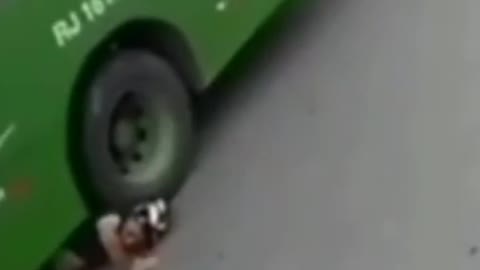 Head Under the Wheel of the Bus...???#shorts