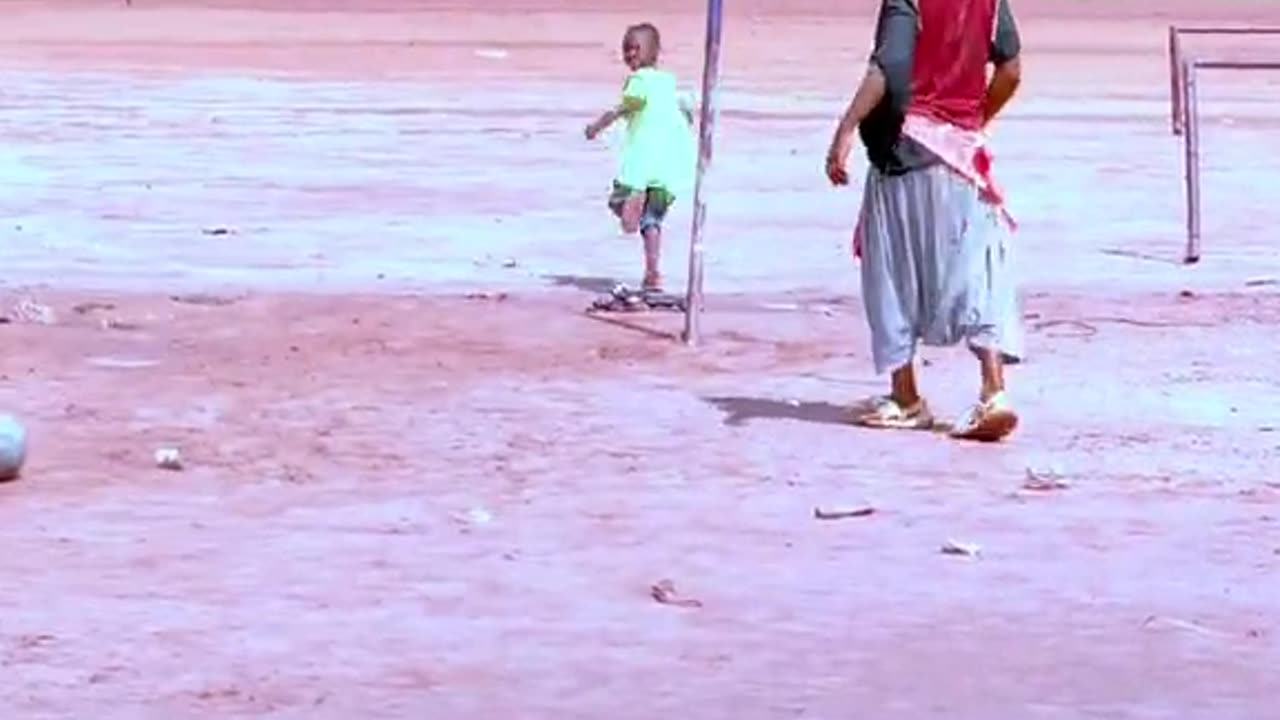 Akim the goalkeeper and the son