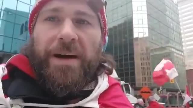 Freedom Convoy - "We're not afraid of being unlawfully arrested!" Freedom Fighter Speaks | IrnieNews
