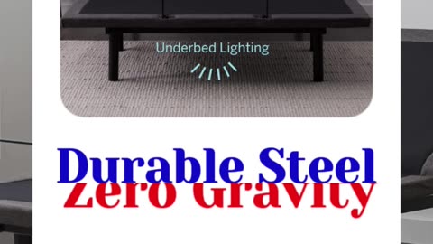 Lucid L600 Adjustable Bed Base Frame - Twin XL
