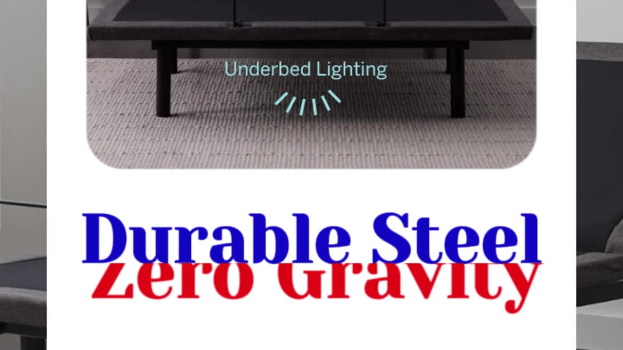 Lucid L600 Adjustable Bed Base Frame - Twin XL