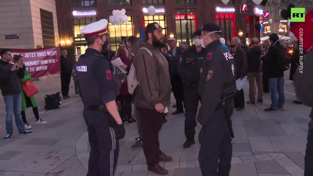 Dozens protest in Vienna ‘against NATO's expansion