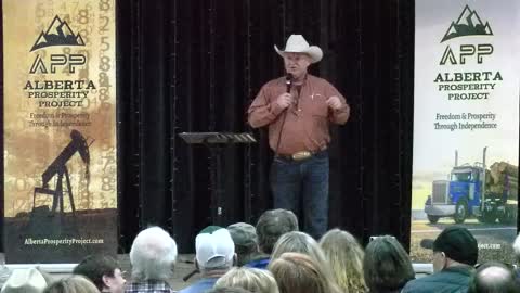 Ty Northcott - No More Lockdown Rodeo Rallies - Caroline, Alberta - March 19, 2022