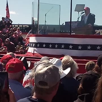 VIDEO 21 TRUMP RALLY MOSINEE WI 8/7/24 #TRUMP24 #SAVEAMERICA24