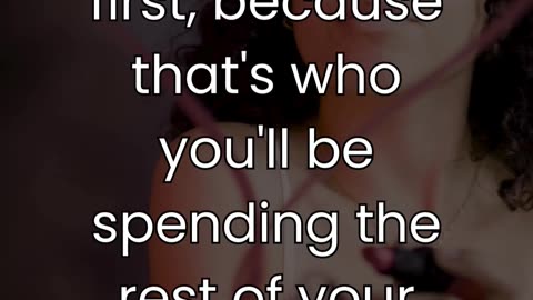 Loving Yourself First