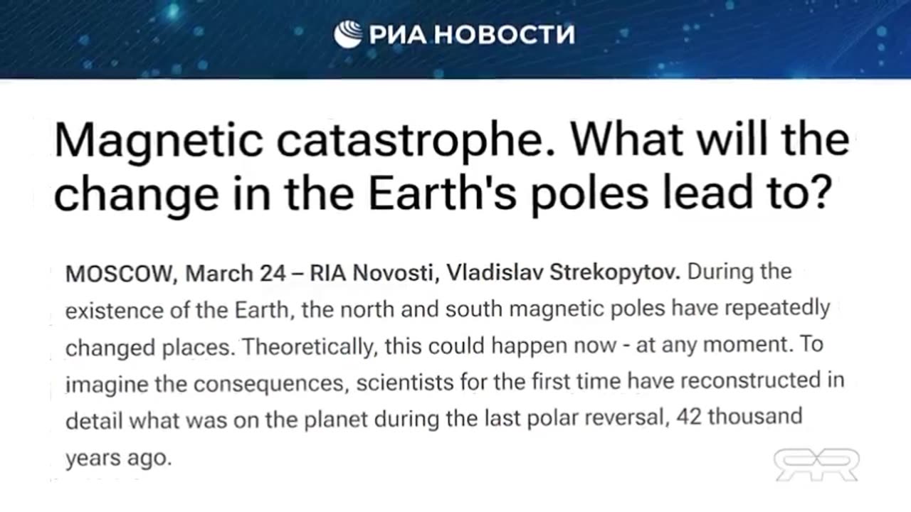 Pole Shift Climate Younger Dryas