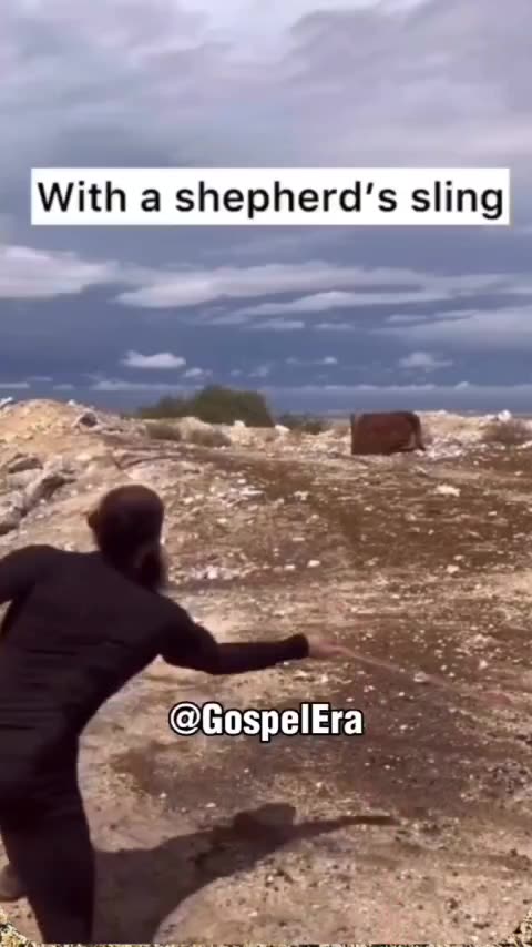 How King David's Slingshot Knocked Goliath OUT!!