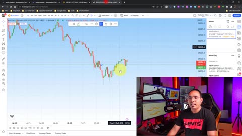 Automating Market Orders on Binance Futures with Tradingview Algo Trading