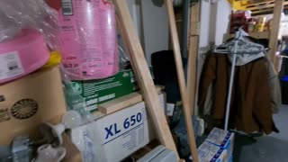 Basement shelf