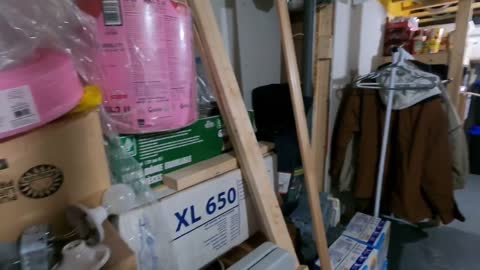 Basement shelf