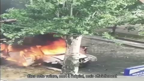 Il est rapporté que le commandant de Berdiansk, Artem Bardin, qui se trouvait dans cette voiture, e