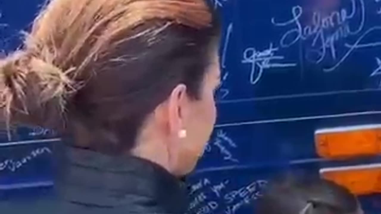 Where Woke Goes To Die': Casey DeSantis Wears Anti-Woke Jacket To Iowa Event