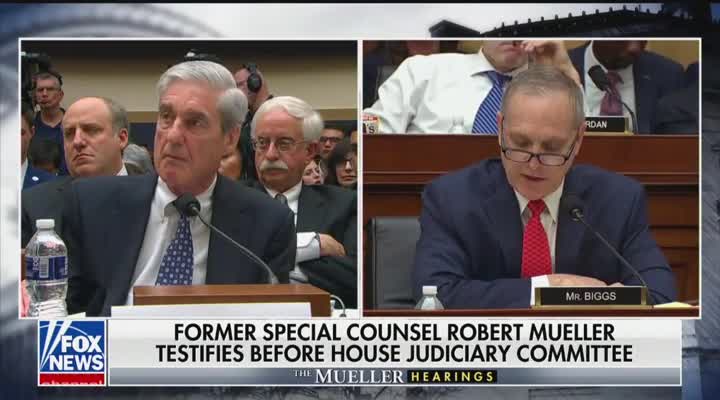 Hearing: Biggs questions Robert Mueller