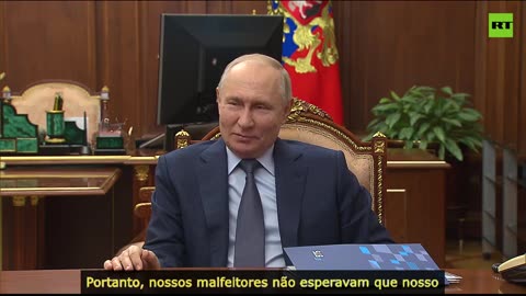 Putin realiza reunião com chefe do Banco VTB