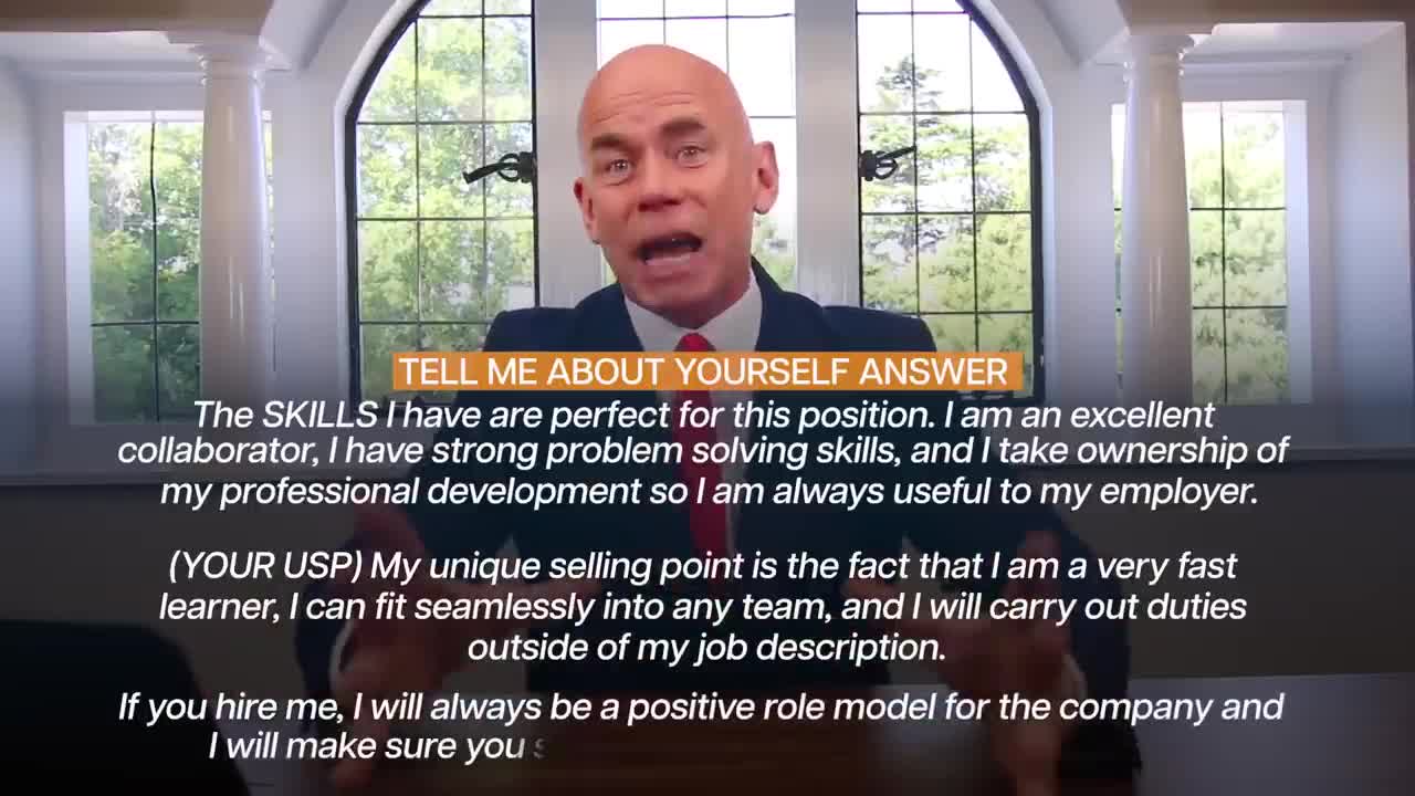 Job interview tips! “Tell me about yourself”