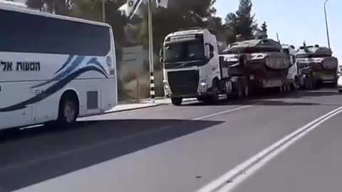 Israel has begun moving additional armored vehicles to the border with