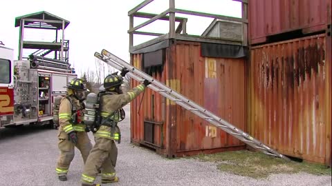 A new program hopes to encourage more girls to become firefighters