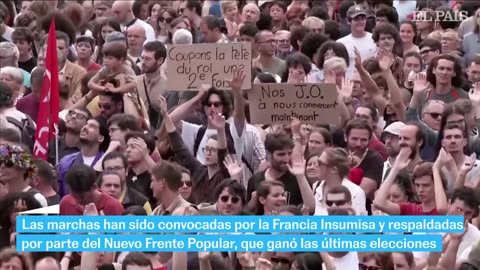 FRANCIA | Protestas masivas contra Macron por nombrar a Barnier, de la derecha, como primer ministro