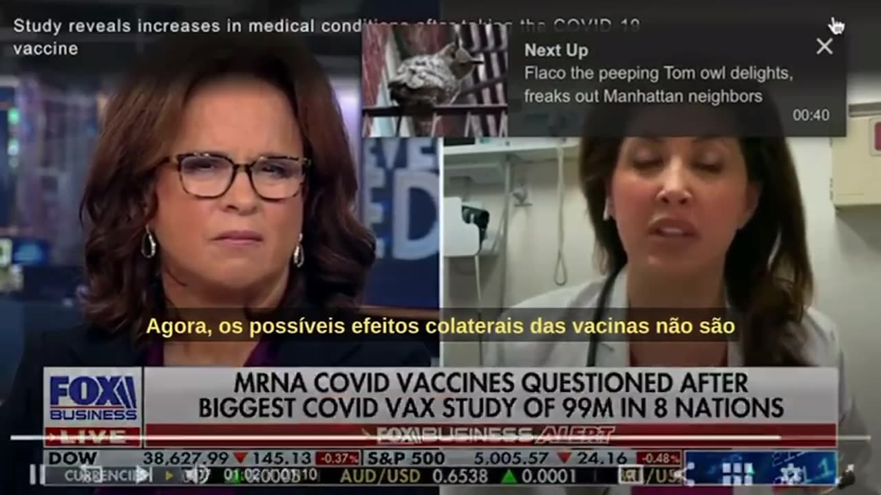 COVID-19 • Vaccines • Myocarditis • Dr. Janette Neshewat • PT-BR (FOX Business) 2024,2,23 👀🔥