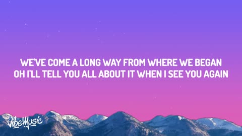 see you again song wiz khalifa