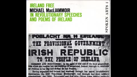 Micheal MacLiammoir 1916 Proclamation (Revolutionary Speeches from Ireland)
