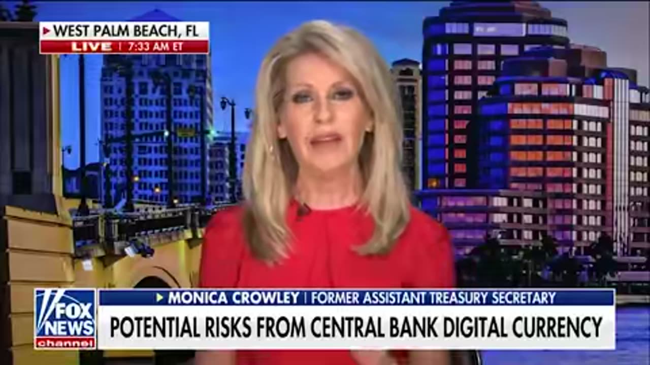Former US Assistant Secretary of the Treasury Monica Crowley: