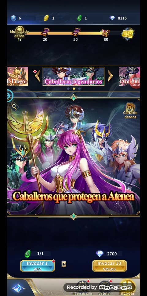 Gacha saint seiya