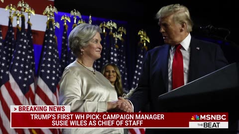 Trump Names Campaign Manager Susie Wiles as White House Chief of Staff