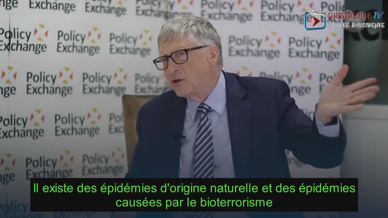 Bill Gates prévoit une pandémie de variole bioterroriste