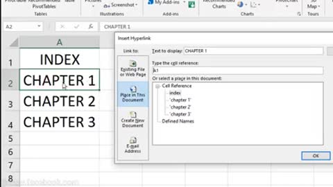 Hyperlink in Excel