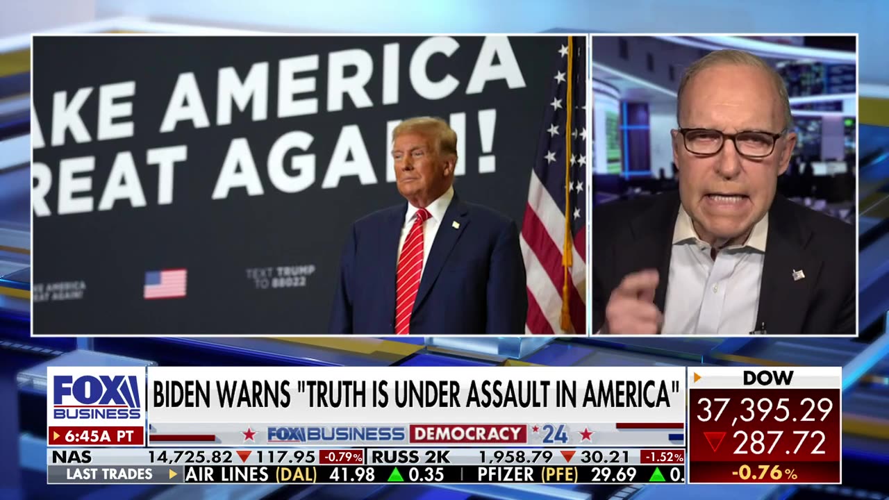 Kudlow confident Trump will 'blow up the swamp': 'Knows where the bodies are buried'